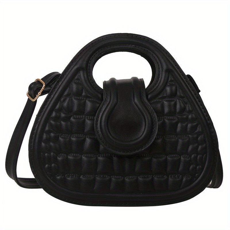 Quilted PU Leather Shoulder Bag Women's Crossbody Purse