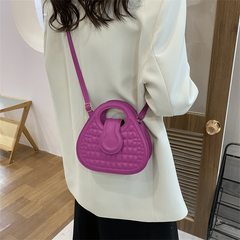 Quilted PU Leather Shoulder Bag Women's Crossbody Purse