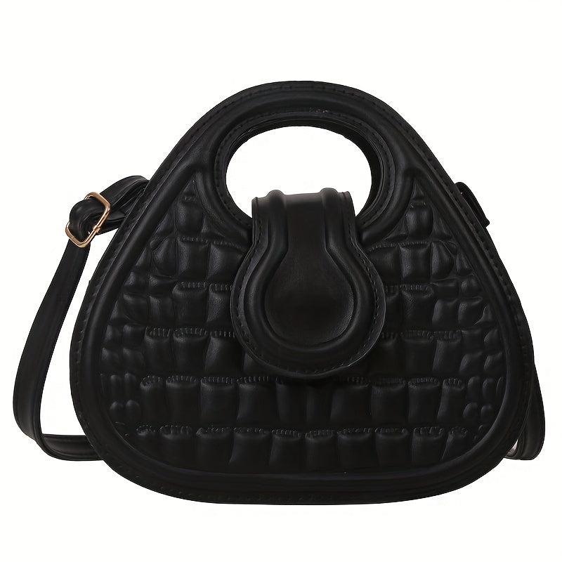 Quilted PU Leather Shoulder Bag Women's Crossbody Purse