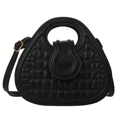 Quilted PU Leather Shoulder Bag Women's Crossbody Purse