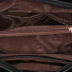 Classic Flower Embroidered Tote Bag