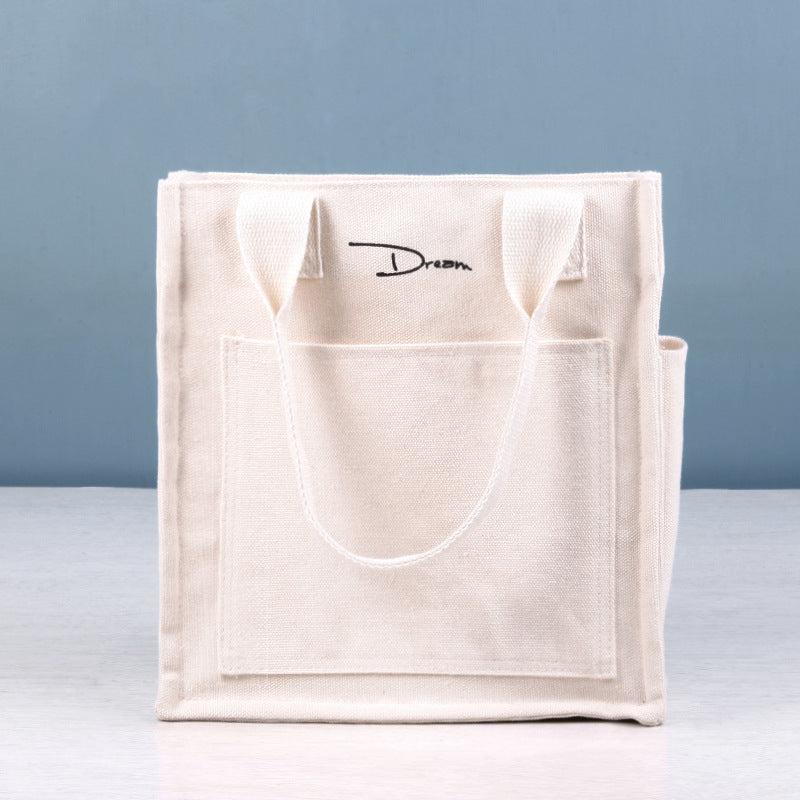 Large Capacity Canvas Tote Satchel Bag Shoulder Shopping Bag