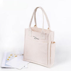 Large Capacity Canvas Tote Satchel Bag Shoulder Shopping Bag