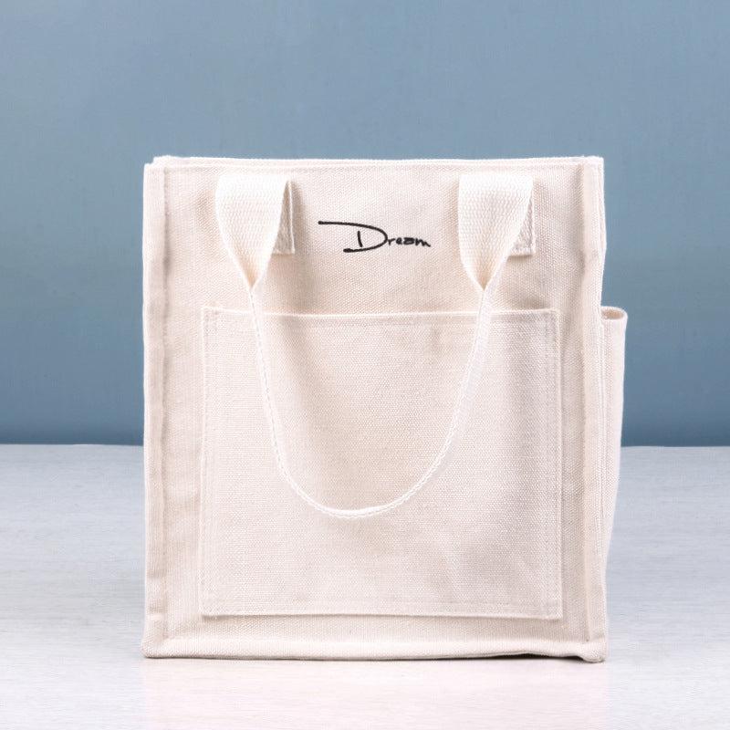 Large Capacity Canvas Tote Satchel Bag Shoulder Shopping Bag