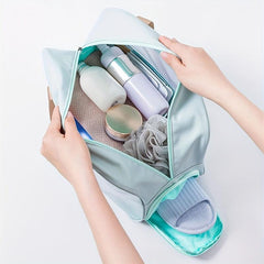 Travel Wash Bag with Shoe Compartment Waterproof Beach Bag