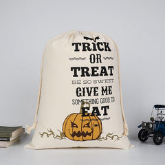 Stylish Halloween Pattern Canvas Bag Lightweight Shopping Grocery Bag