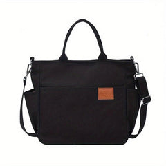 Large Canvas Tote Bag Crossbody Handbag for Travel