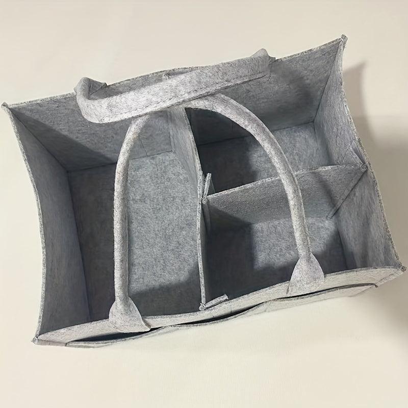 3D Cartoon Pattern Felt Handbag Tote Bag