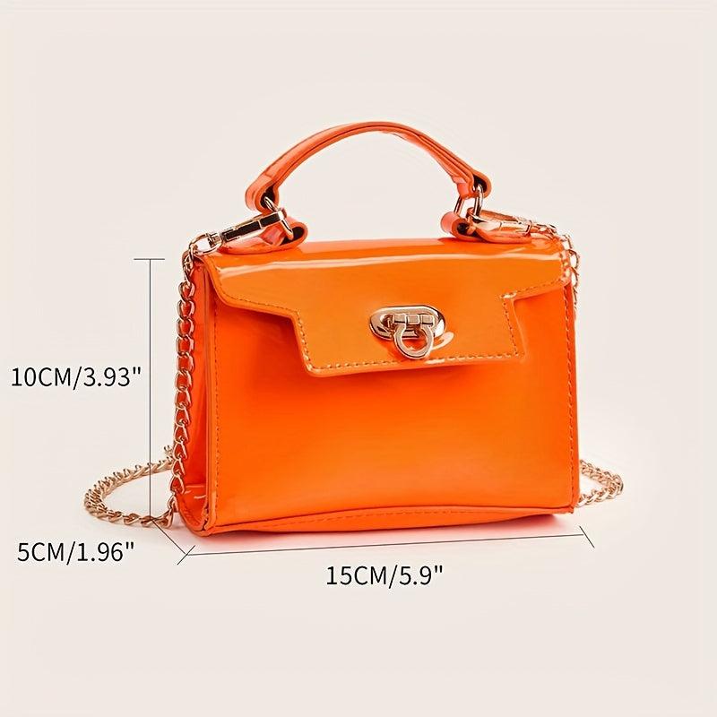 Fluorescent Chain Crossbody Bag for Evening Prom Party
