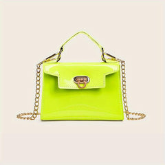 Fluorescent Chain Crossbody Bag for Evening Prom Party