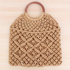 Straw Woven Summer Tote Bag Beach Handbag Rattan Purse
