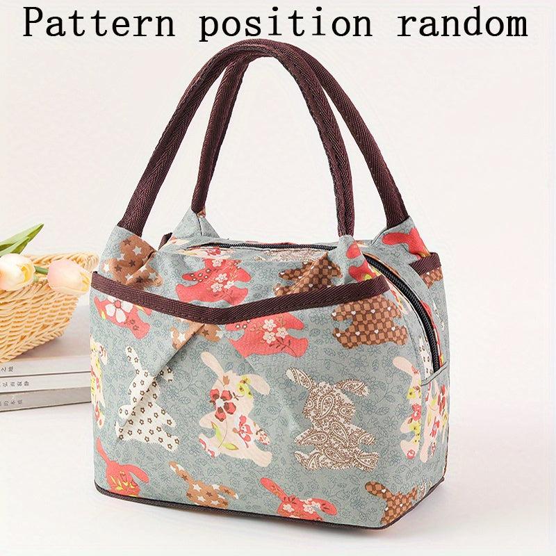 Waterproof Printed Canvas Handbag for Women