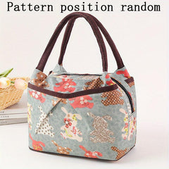 Waterproof Printed Canvas Handbag for Women