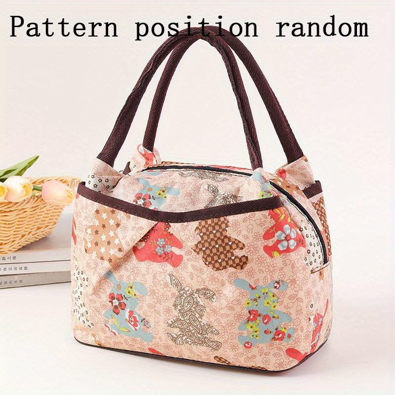 Waterproof Printed Canvas Handbag for Women