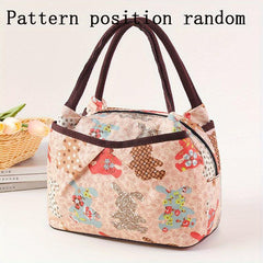 Waterproof Printed Canvas Handbag for Women