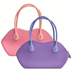 Lip Shaped Novelty Bag Unique Shoulder Purse & Handbag