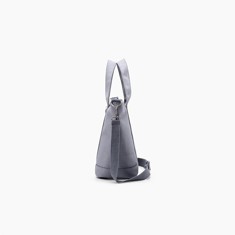 Heart Patch Decor Tote Bag Small Canvas Crossbody Bag Women's Handbag