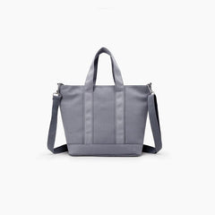 Heart Patch Decor Tote Bag Small Canvas Crossbody Bag Women's Handbag