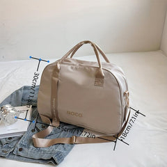 Large Capacity Foldable Tote Storage Pouch Lightweight Luggage Bag