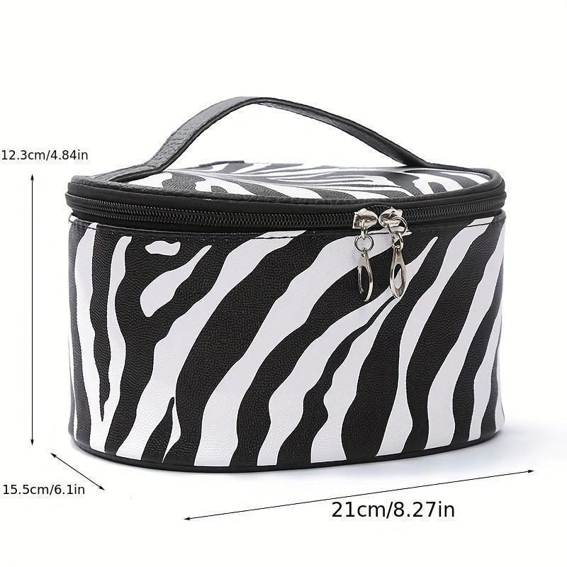 Animal Pattern Makeup Zipper Bag Lightweight Cosmetic Bag