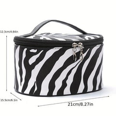 Animal Pattern Makeup Zipper Bag Lightweight Cosmetic Bag
