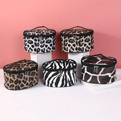 Animal Pattern Makeup Zipper Bag Lightweight Cosmetic Bag