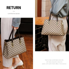 Geometric Pattern Handbag Women's Crossbody Bag Stylish Purse