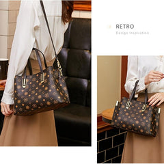 Geometric Pattern Handbag Women's Crossbody Bag Stylish Purse