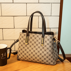 Geometric Pattern Handbag Women's Crossbody Bag Stylish Purse