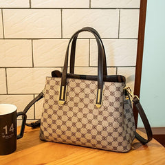 Geometric Pattern Handbag Women's Crossbody Bag Stylish Purse