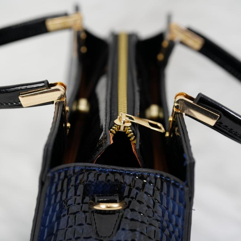 Mini Snakeskin Tote Bag Top Handle Satchel Bag Women's Casual Handbag