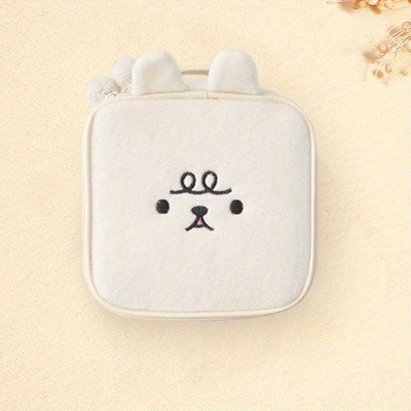 Cartoon Cosmetic Bag Makeup Brush Storage Portable Travel Toiletry Bag