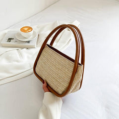 Straw Woven Summer Hobo Bag Women's Handbag & Purse