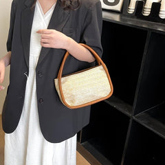 Straw Woven Summer Hobo Bag Women's Handbag & Purse
