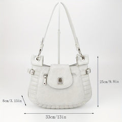 Shoulder Bag For Women Large Capacity Handbag Purse Street Wear
