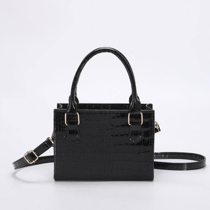 Crocodile Pattern Crossbody Bag Summer Tote Bag Women's Stylish Handbag