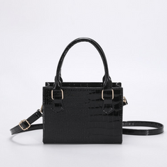 Crocodile Pattern Crossbody Bag Summer Tote Bag Women's Stylish Handbag