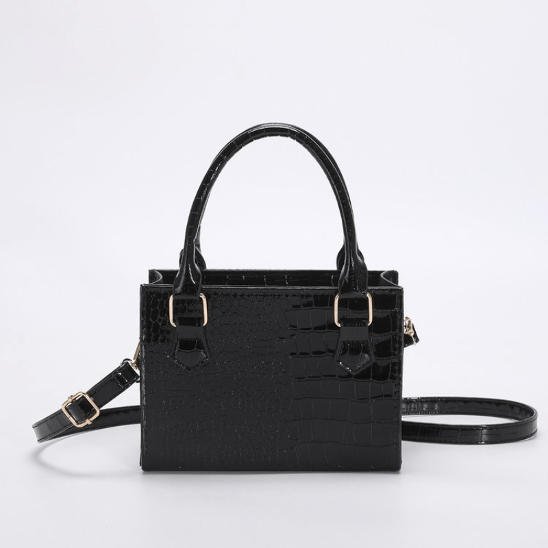 Crocodile Pattern Crossbody Bag Summer Tote Bag Women's Stylish Handbag