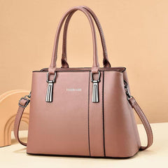 Solid Large Capacity Shoulder Purse For Work