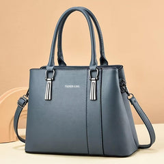 Solid Large Capacity Shoulder Purse For Work