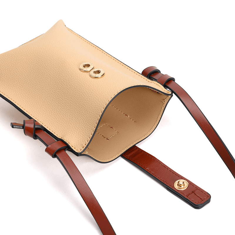 Women's Crossbody Phone Handbag Shoulder Purse with Buckle