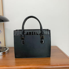 Metal Chain Large Capacity Handbag Women's OL Handbag