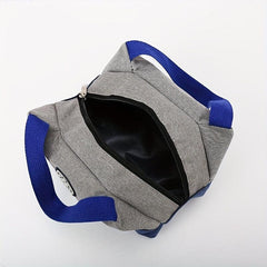 Lunch Box Bag Portable Storage Pouch Double Handle Handbag
