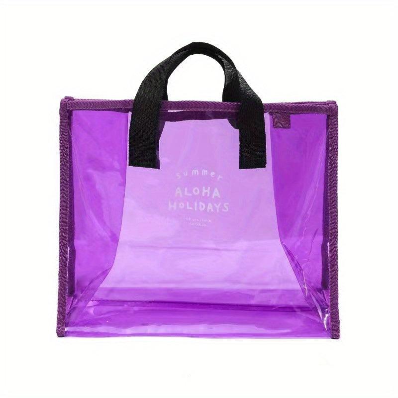 Waterproof Transparent Tote Bag for Beach