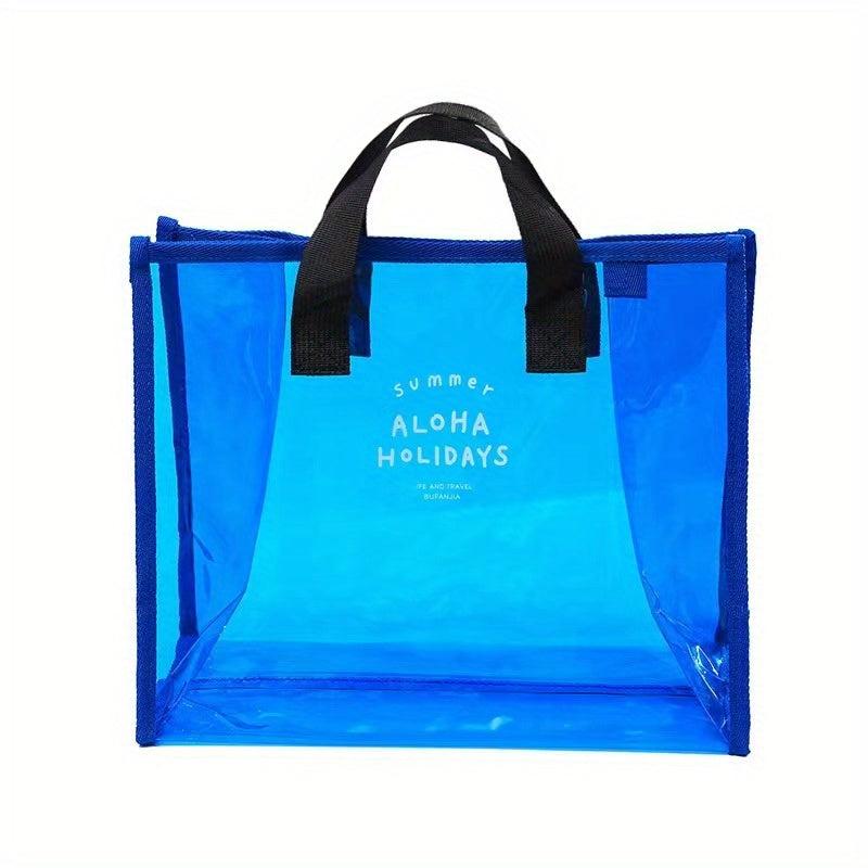 Waterproof Transparent Tote Bag for Beach