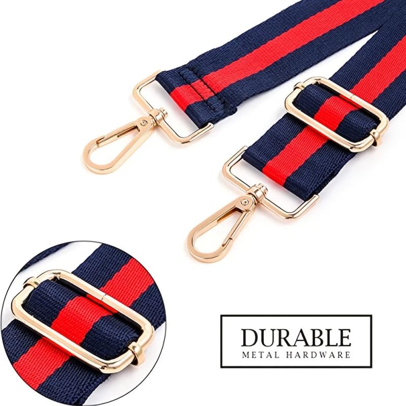 Wide Adjustable Shoulder Strap for Purse - Replacement Crossbody Handbag Strap