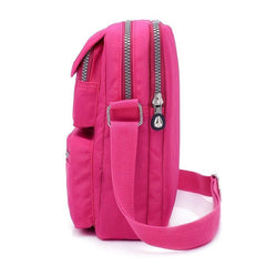 Zipper Crossbody Bag Adjustable Strap Small Phone Purse