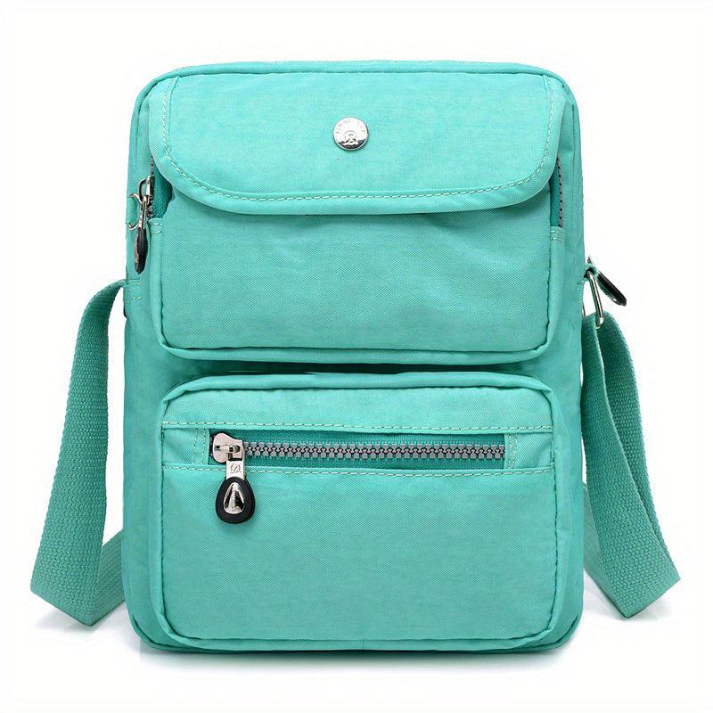 Zipper Crossbody Bag Adjustable Strap Small Phone Purse