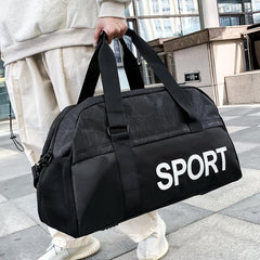 Large Capacity Travel Bag Dacron Durable Shoulder Bag