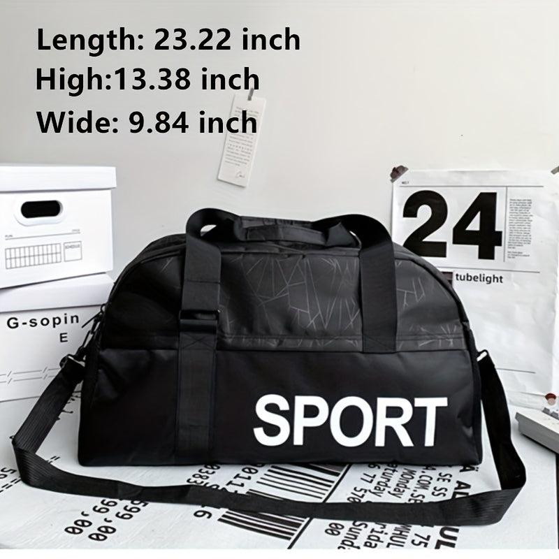 Large Capacity Travel Bag Dacron Durable Shoulder Bag